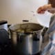 Adding a dash of white vinegar.