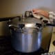 A pressure canner, also called a pressure cooker. This is an old model that belonged to my great-grandmother.