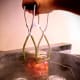 Carefully remove jars from canner using a jar lifter. Set on heat-resistant surface away from drafts.