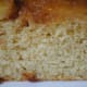 This cake has a delicious crumb, with a moist, caramel top.