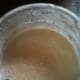 The starter has just captured the first beasties. There is the beginning of the foam, and a faint sour smell.