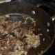 Saute onions and mushrooms