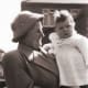 Aunty Jenny holding me—yes, it's me!