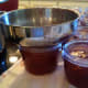 jam in jars ready to set