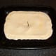 Pie is glazed and ready for the oven
