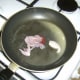 Calamari offcuts are fried in butter