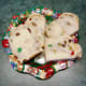Sweetbread with glaze icing.