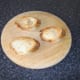 Toasted bread is rubbed with garlic, drizzled with olive oil and seasoned