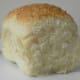 A soft and fluffy sweet bread bun.