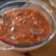 Place everything in the casserole dish. (Sorry photo is out of focus! I will replace it the next time I cook this recipe.)