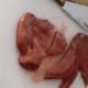 Chop up the liver