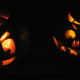 Finished Product. Jack-O-Lanterns Light up the Night Sky