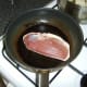 Lay duck breast skin-side down in a cold, dry pan