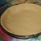 Then roll the balls out into crusts & transfer them into 8-inch pie pans.