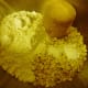 Mix the oatmeal, flour, brown sugar, baking soda, and salt together.
