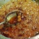 Stirring the mixture...
