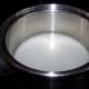 In a saucepan, add sugar, water, and vinegar.