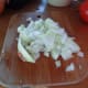 then chop across the onion and make chopping really easy