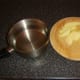 Peeled and chopped potatoes for making chips