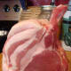 Pork cuts bonded together.