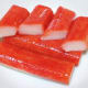 Imitation crab meat.