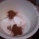 The dry ingredients.