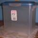 One of the containers with a good fitting lid.
