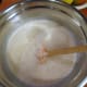 Leave oatmeal, milk, and yogurt to rest while chopping fruit