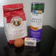 Basic ingredients. The nutmeg is optional.