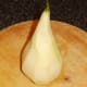 Pear prepared for poaching