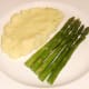 Dijon mash forms a bed for the partridge