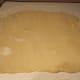 Dough rolled into 9x14 rectangle.