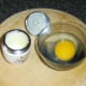 Duck egg ready to be added to coddler