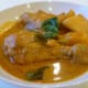 Chicken curry—Cumin is one of the main spices in this chicken curry recipe. Other spices used include garlic, onion, curry powder, chili powder, turmeric and kaffir leaves.