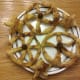 Our finished wagon wheel and sheriff badge biscuits!