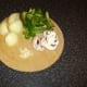 Prepared vegetables for stir fry