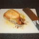 Legs, thighs and wings have been removed from the chicken