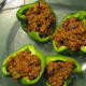 Fill each half with approx. 1 cup of chili. Cook for 20 minutes in oven.