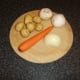 Suggested vegetable ingredients for lamb chop casserole