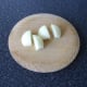 Peeled and quartered onion