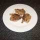 Browned lamb chops ready for casseroling