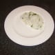 Herb and garlic rice is plated
