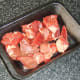 Beef steak for pasty