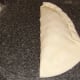 Crimp the edge of the pasty to seal.