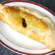 Pasty removed from oven