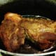 Browning the beef roast