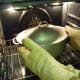 Placing in the oven for the 3 hours of cooking time