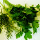 Parsley and rosemary