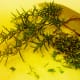 Chopping the rosemary