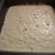 Finished batter in a 13X9 pan. I had to improvise today.